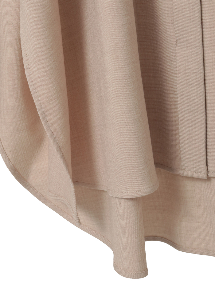 フレックスウールサキソニーボウタイブラウス 詳細画像 ベージュ 6