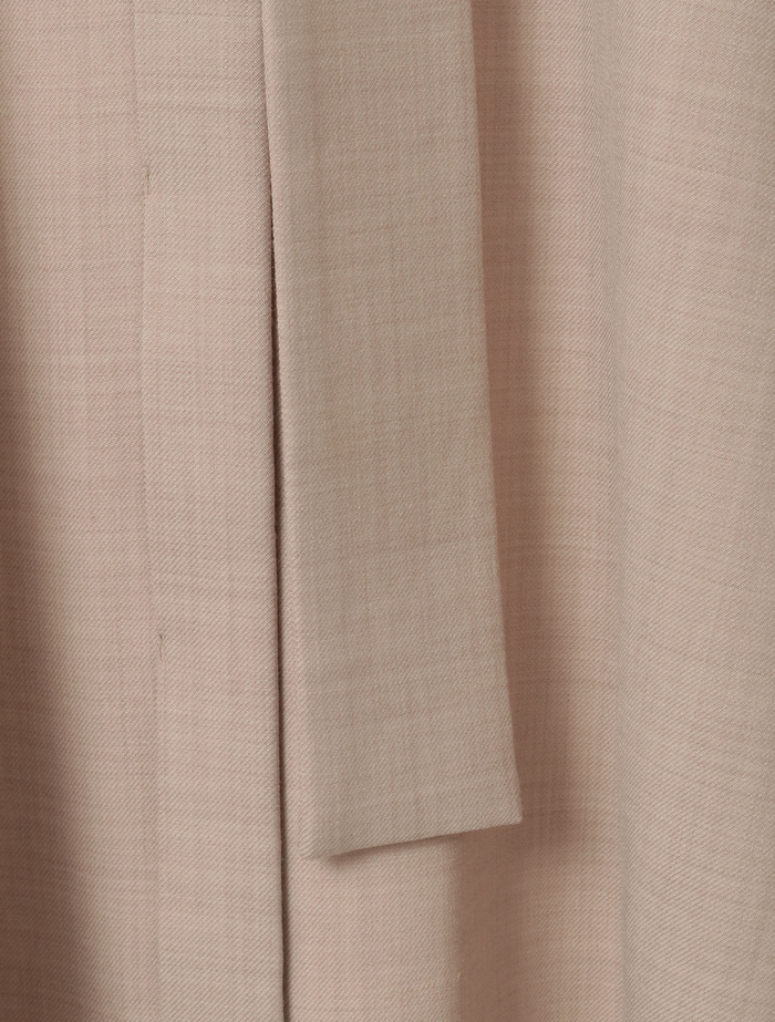 フレックスウールサキソニーボウタイブラウス 詳細画像 ベージュ 7