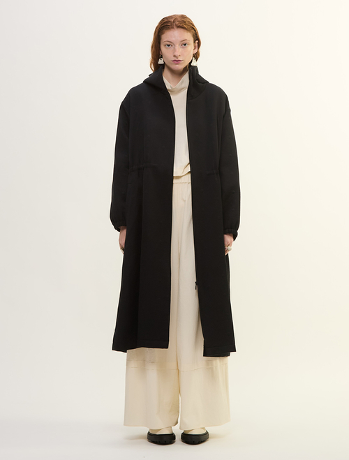ジオメトリックJQフーディーコート