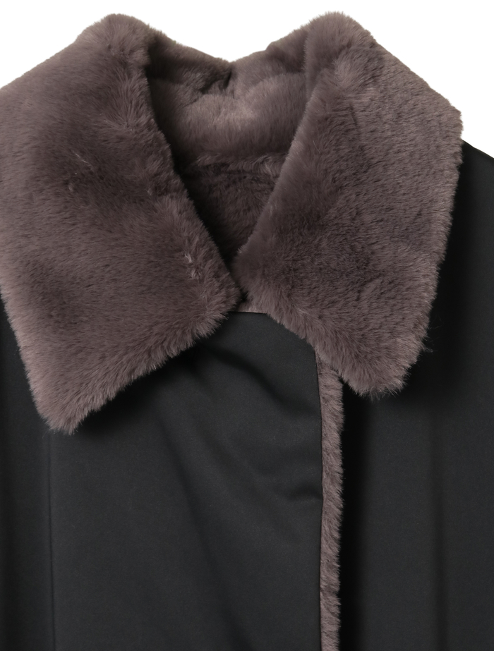 リバーシブルタフタコート 詳細画像 ブラック 7