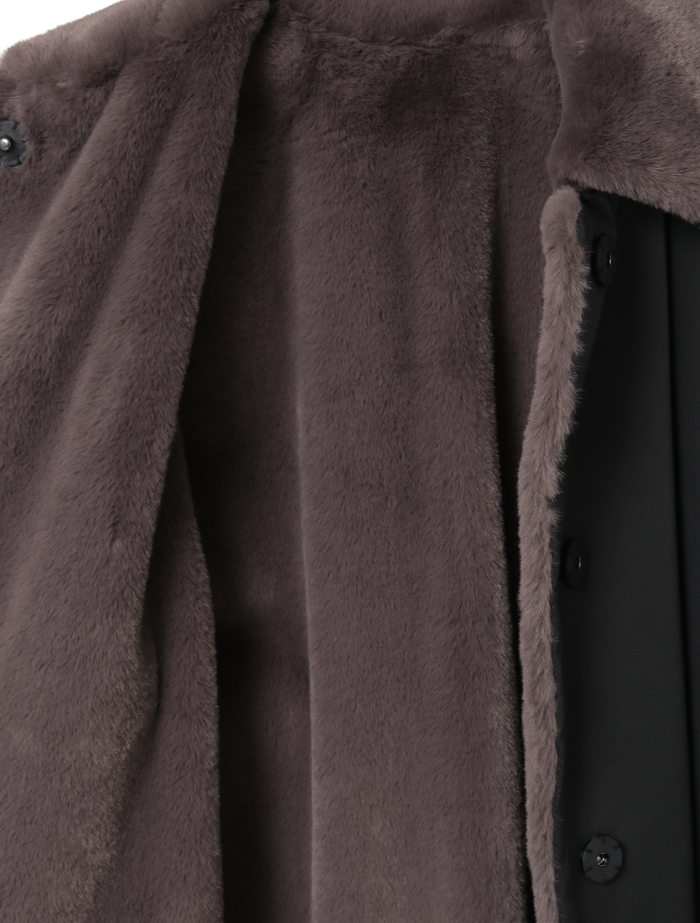 リバーシブルタフタコート 詳細画像 ブラック 8