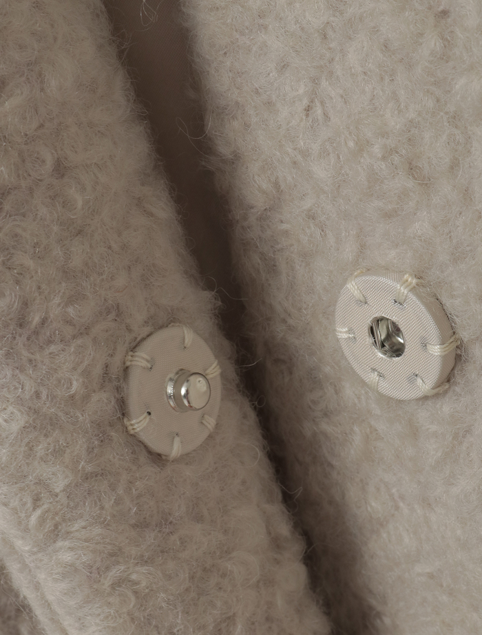 ループインレイノーカラーコート 詳細画像 グレージュ 10