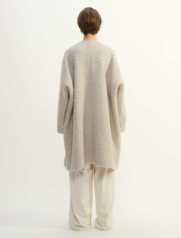 ループインレイノーカラーコート 詳細画像 グレージュ 4