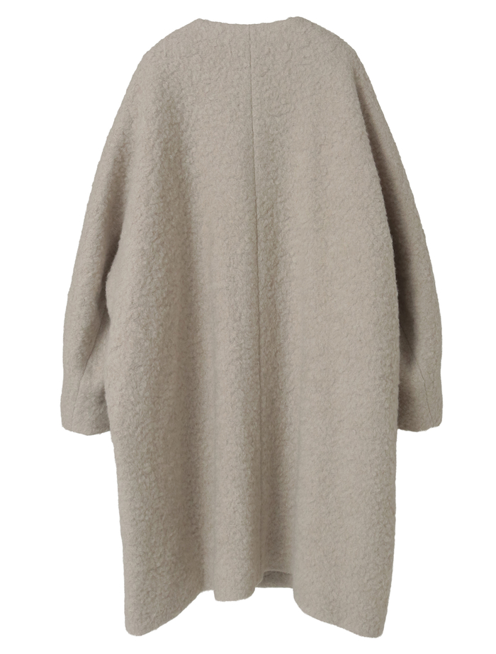 ループインレイノーカラーコート 詳細画像 グレージュ 5