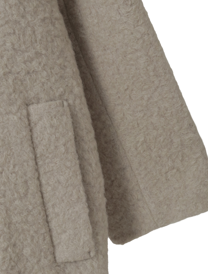 ループインレイノーカラーコート 詳細画像 グレージュ 8