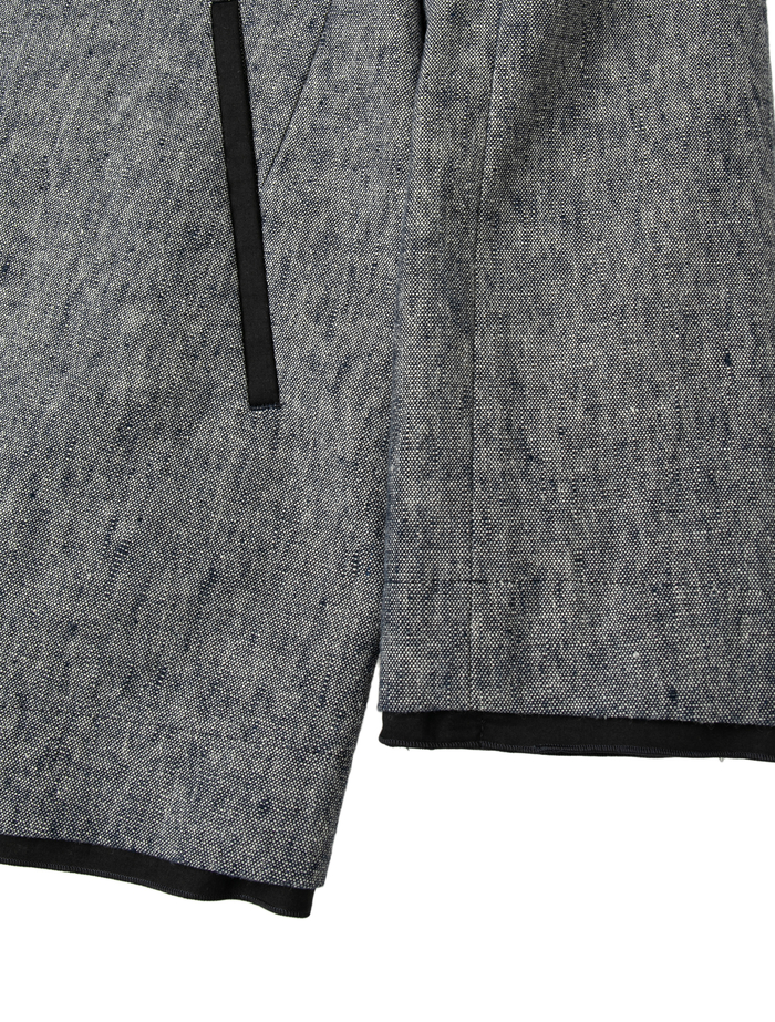 ヘビーコットンリネントリミングジャケット 詳細画像 ネイビー 9