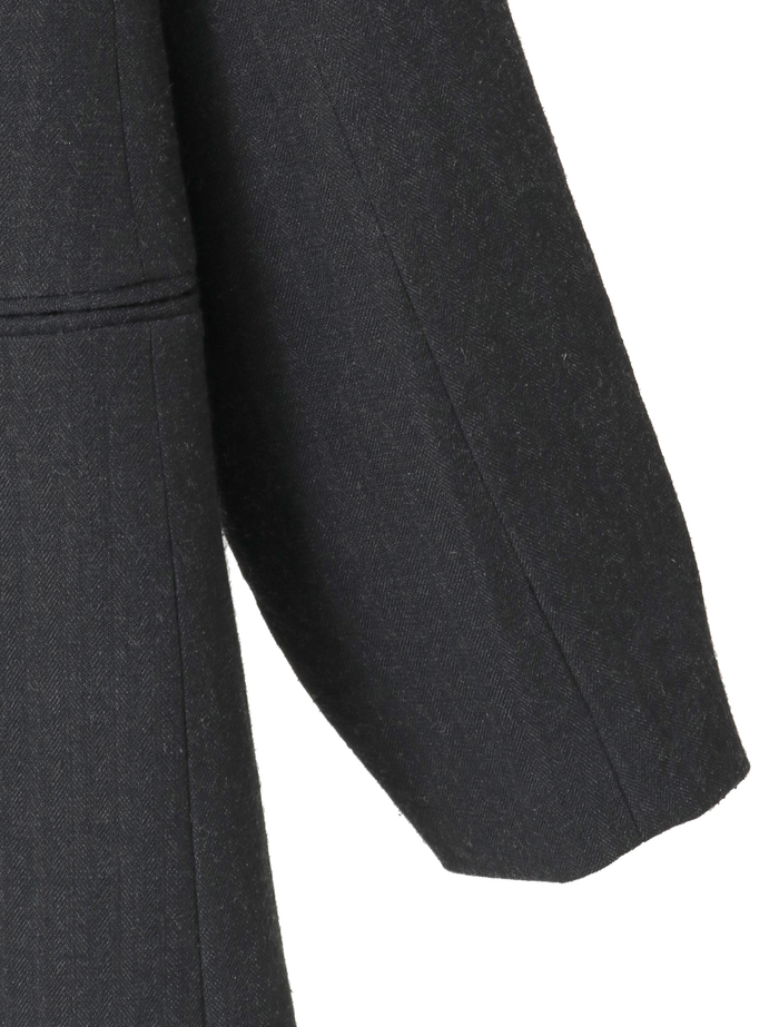 ウールリネンヘリンボンテーラードジャケット 詳細画像 チャコールグレー 8