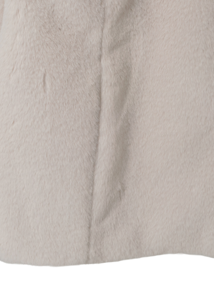 リバーシブルファーベスト 詳細画像 ライトグレー 8