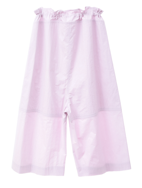ボイルド コットンスーパーワイドシルエットクロップドパンツ