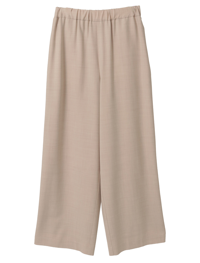 フレックスウールサキソニーストレートパンツ 詳細画像 ベージュ 1