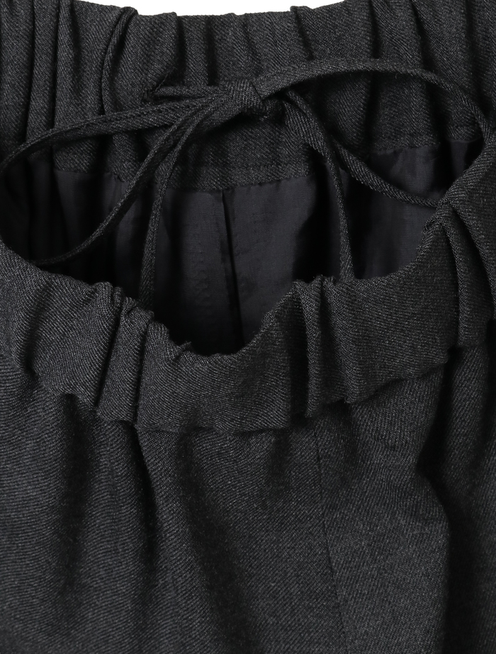 フレックスウールサキソニーストレートパンツ 詳細画像 チャコールグレー 5