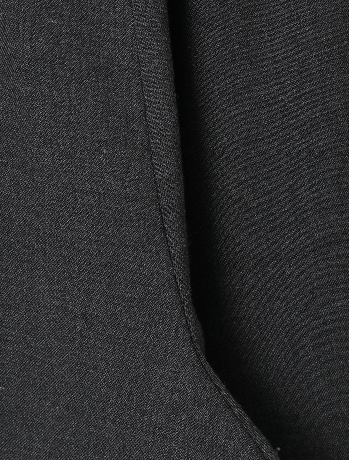 フレックスウールサキソニーストレートパンツ 詳細画像 チャコールグレー 7