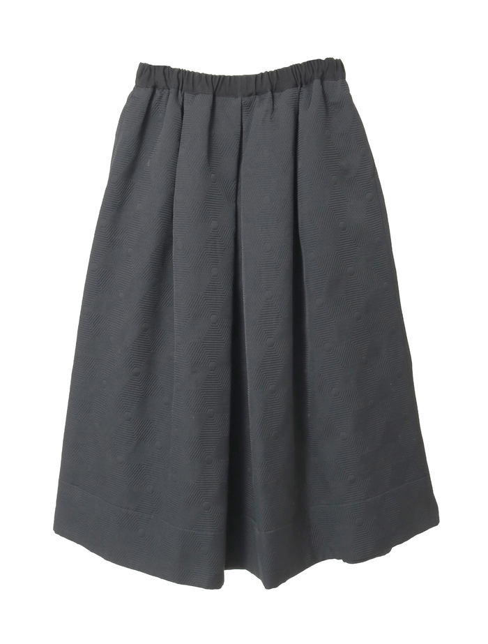 ジオメトリックJQタックスカート 詳細画像 ブラック 1