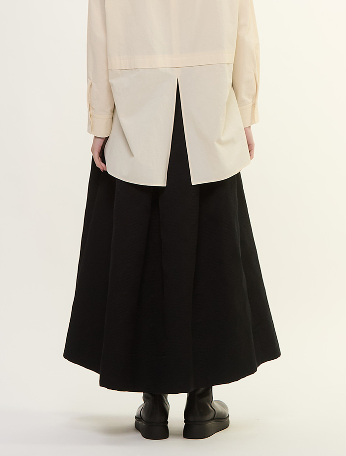 ジオメトリックJQタックスカート 詳細画像 ブラック 4