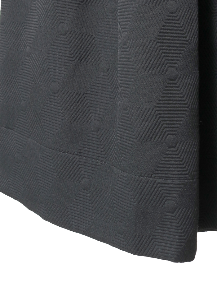 ジオメトリックJQタックスカート 詳細画像 ブラック 9