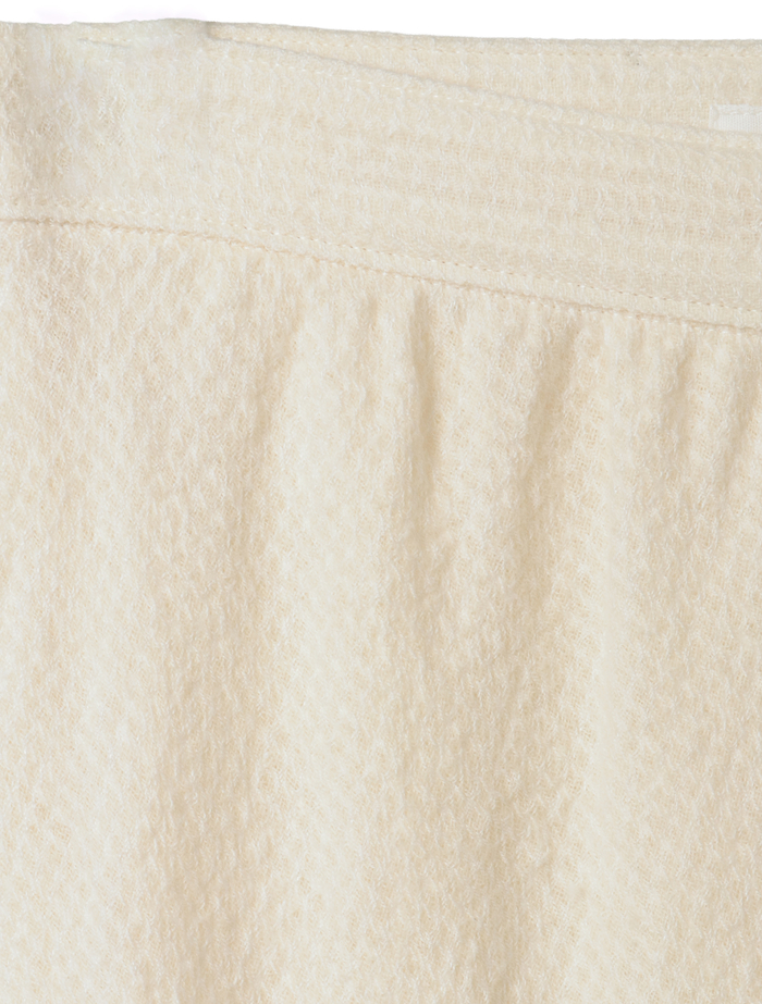 ウールリネンコットンワッシャーバイヤスストレートスカート 詳細画像 オフホワイト 7