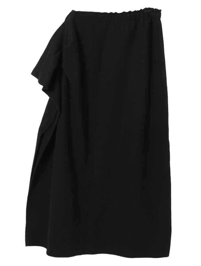 FLOAT圧縮ラッフルスカート 詳細画像 ブラック 1