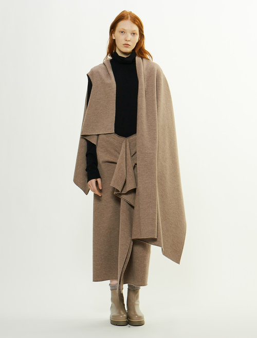 FLOAT圧縮片袖ストール