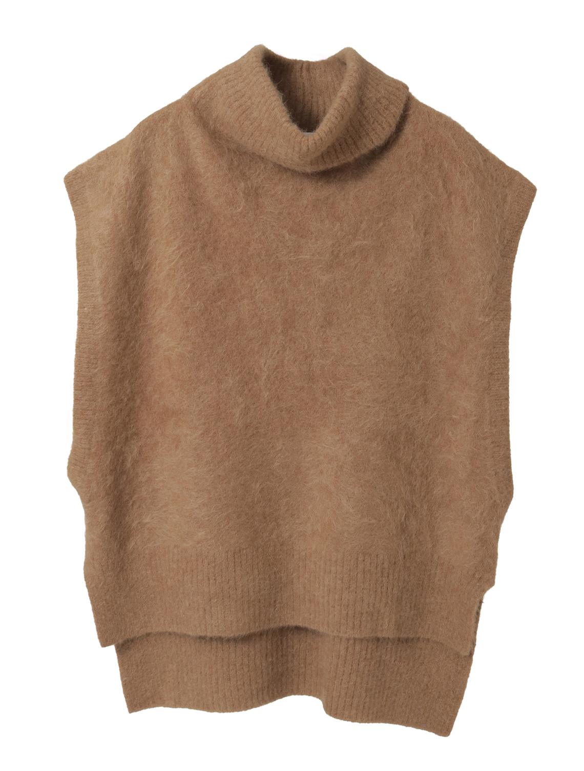 MONAアルパカニュアンスネックニットベスト】｜PLAIN PEOPLE(プレイン