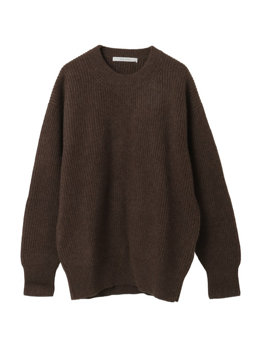 ヤククルーネックセーター