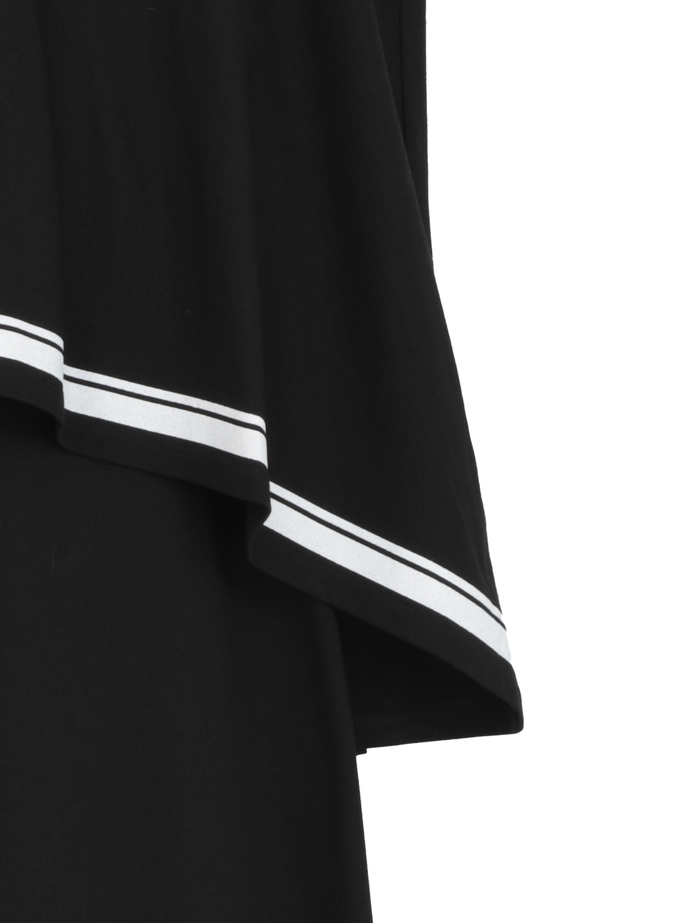 【Archive Dress Collection】アルビニオーガニックスムースセパレートワンピース 詳細画像 ブラック 13