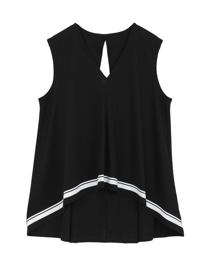【Archive Dress Collection】アルビニオーガニックスムースセパレートワンピース 詳細画像 ブラック 16