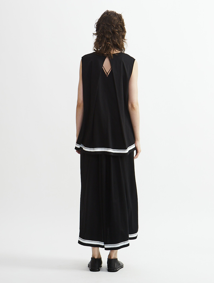 【Archive Dress Collection】アルビニオーガニックスムースセパレートワンピース 詳細画像 ブラック 4