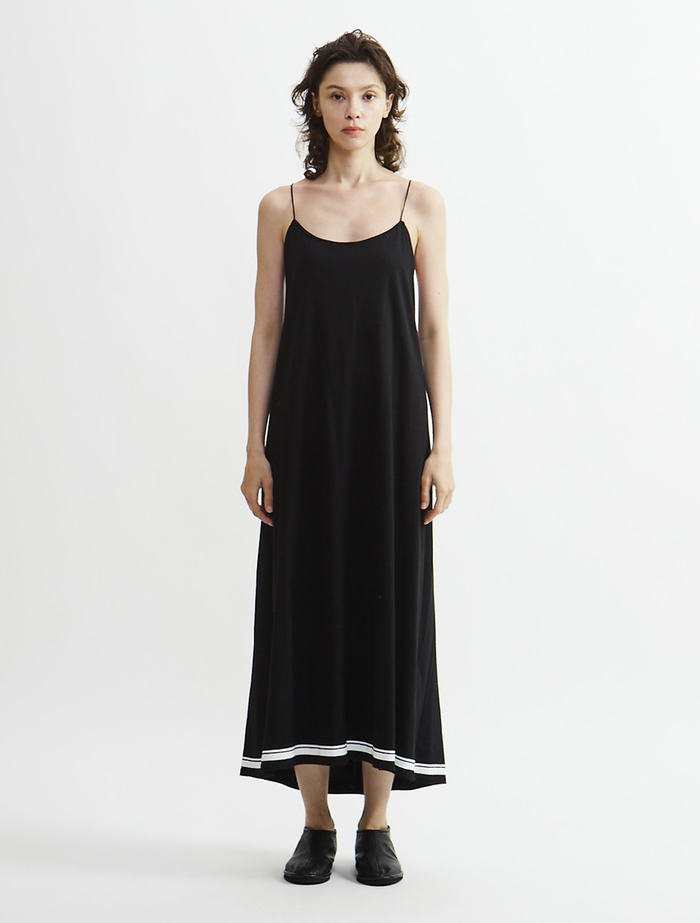 【Archive Dress Collection】アルビニオーガニックスムースセパレートワンピース 詳細画像 ブラック 5