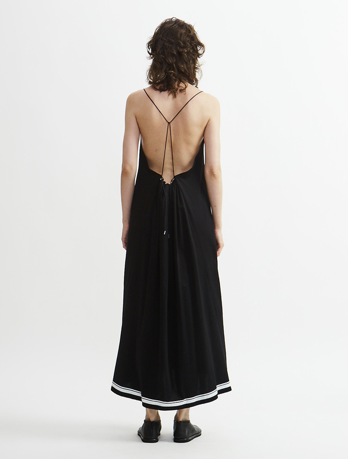 【Archive Dress Collection】アルビニオーガニックスムースセパレートワンピース 詳細画像 ブラック 7