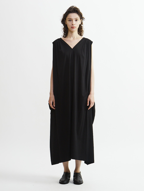 【Archive Dress Collection】アルビニオーガニックスムースドレープデザインワンピース