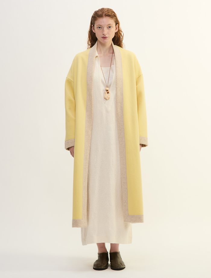 カシミヤフリースコート 詳細画像 ライトベージュ 11