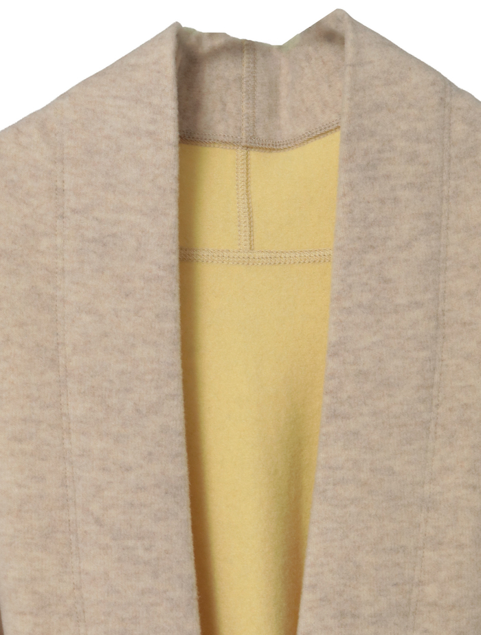 カシミヤフリースコート 詳細画像 ライトベージュ 6