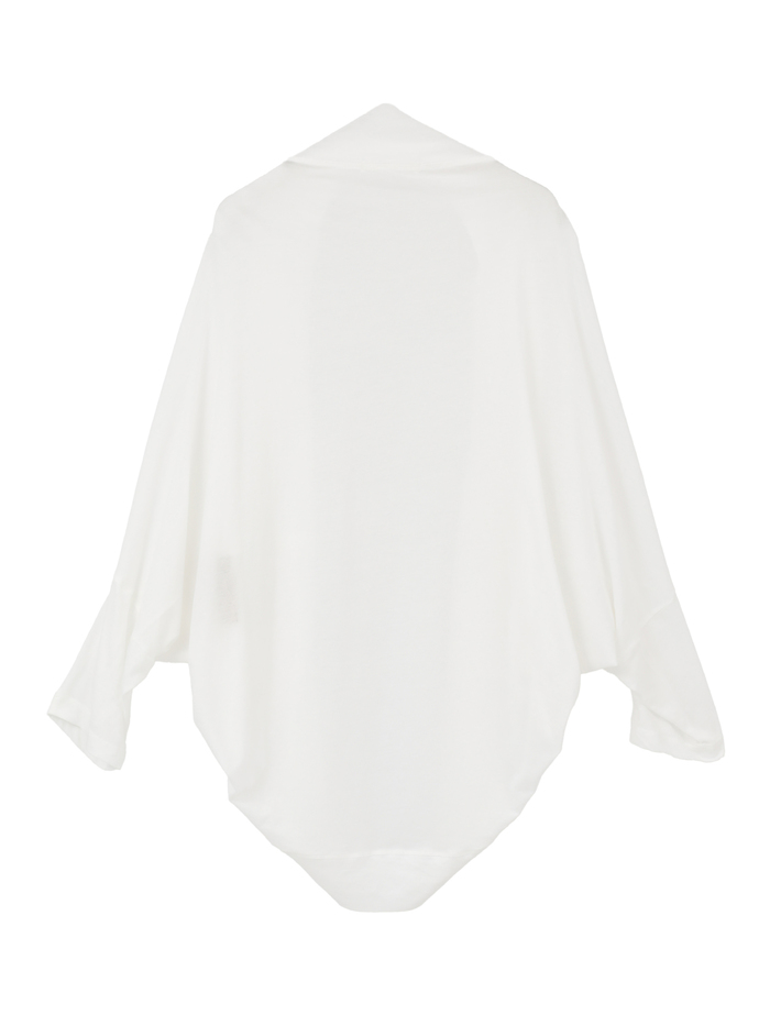 強撚ハイゲージ天竺モモンガカーディガン 詳細画像 ホワイト 6