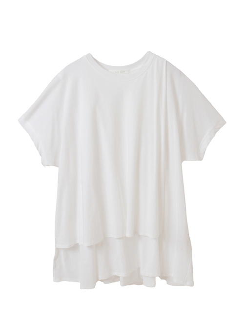 超強撚天竺イレギュラーデザインTシャツ