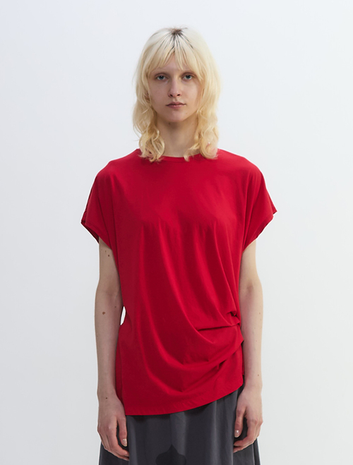 アルビニスタシフォンドレープTシャツ