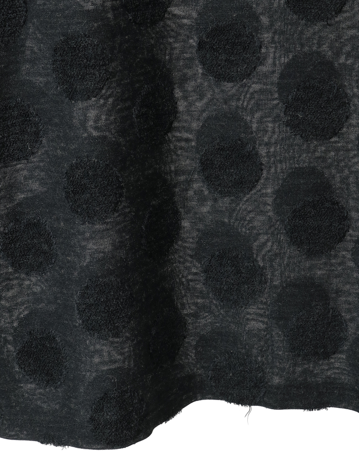 ドットジャージハイネックTシャツ 詳細画像 チャコールグレー 8