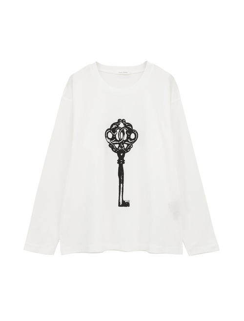 スーピマバイオスムースプリントTシャツ