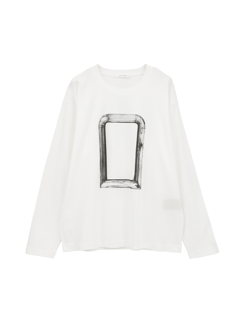 スーピマバイオスムースプリントTシャツ