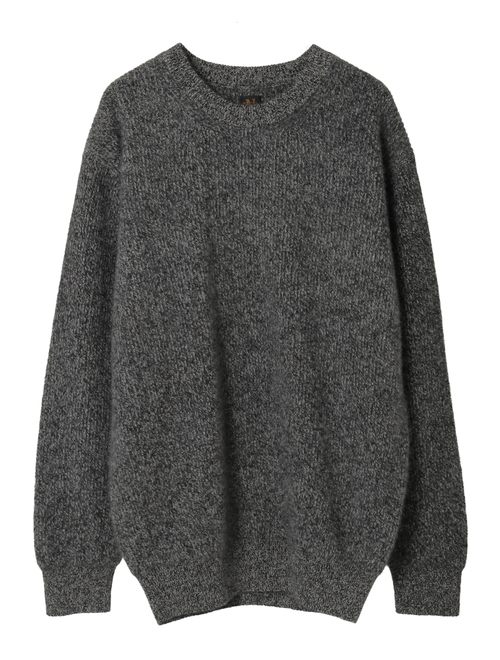 【BATONER/バトナー】セーター/CASHMERE FOX CREW NECK_MEN