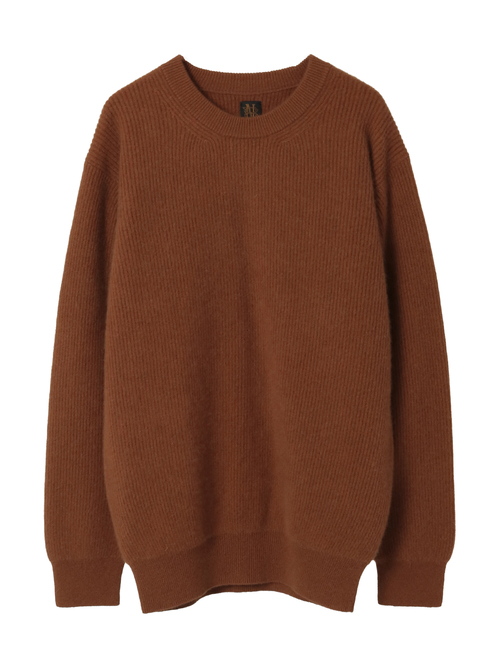 【BATONER/バトナー】セーター/CASHMERE FOX CREW NECK_MEN