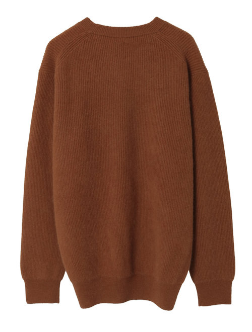 【BATONER/バトナー】セーター/CASHMERE FOX CREW NECK_MEN