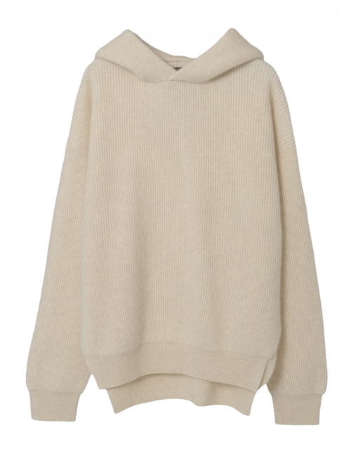【BATONER/バトナー】セーター/CASHMERE FOX PULL PARKER