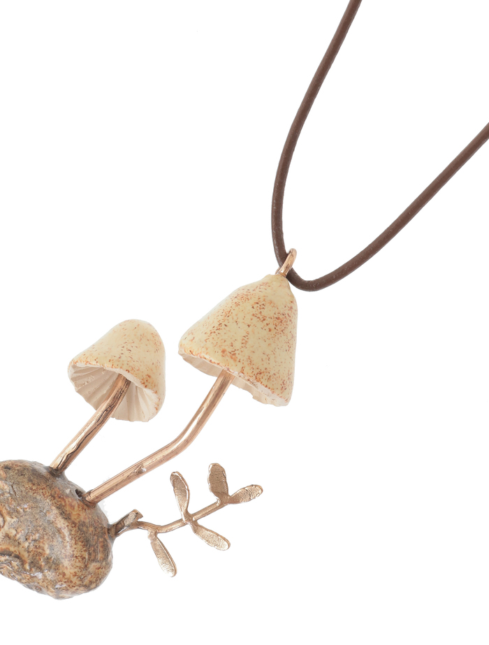【RENARD BIJOUX/ルナール ビジュー】ネックレス/MUSHROOMS 詳細画像 キナリ 2