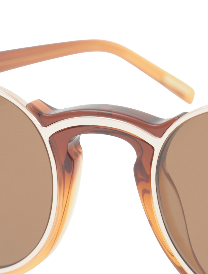 【JIMMY FAIRLY/ジミーフェアリー】アイウェア/E-001 詳細画像 ブラウン 4