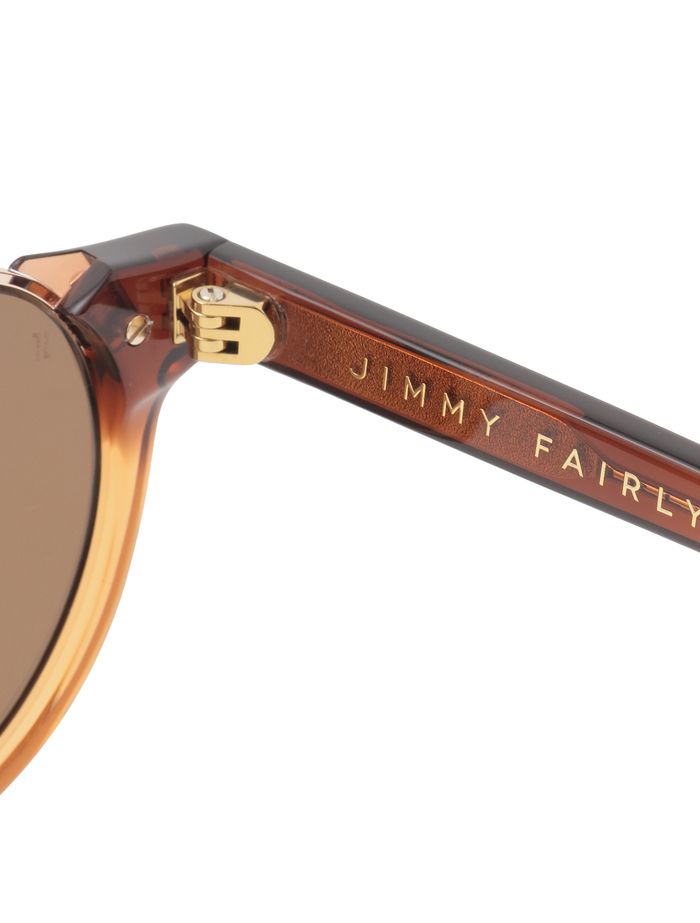 【JIMMY FAIRLY/ジミーフェアリー】アイウェア/E-001 詳細画像 ブラウン 7