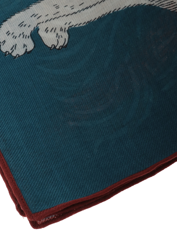 【INOUI EDITIONS/イヌイエディション】ストール/TOUTOU 詳細画像 ブルー 6