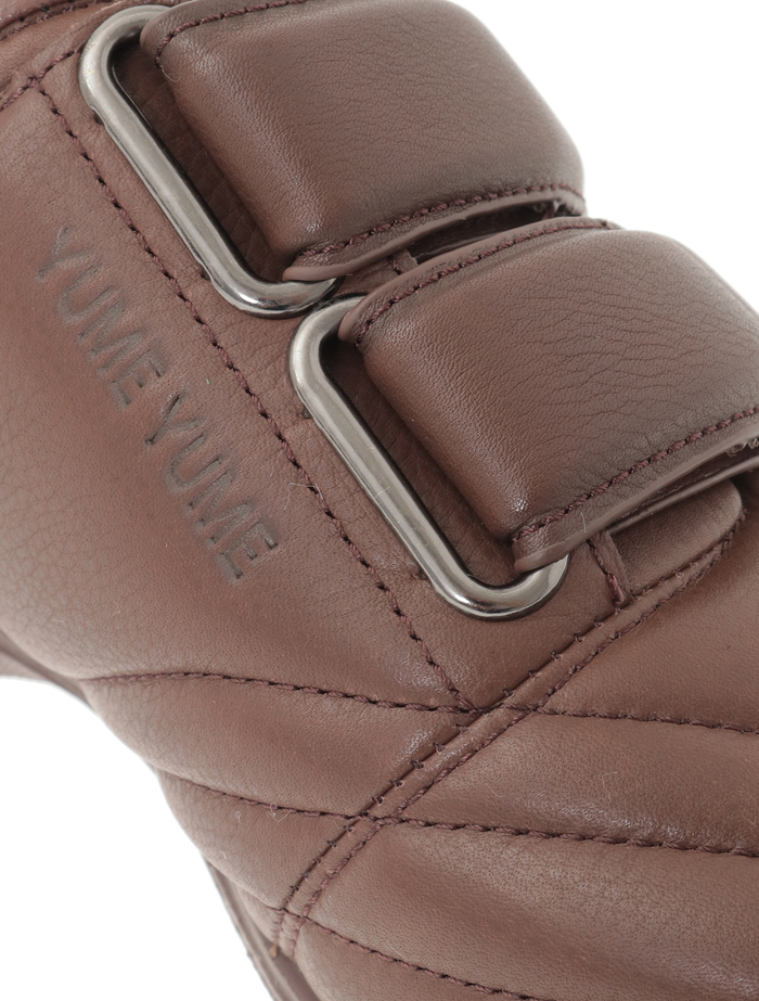 【YUME YUME/ユメユメ】シューズ/FOOTBALL SNEAKER 詳細画像 ブラウン 8