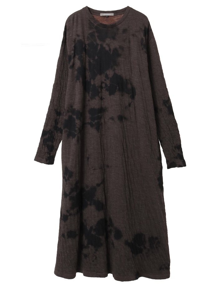 【SUZUSAN/スズサン】ワンピース/Madara Shibori Jersey Dress 詳細画像 ブラック 1