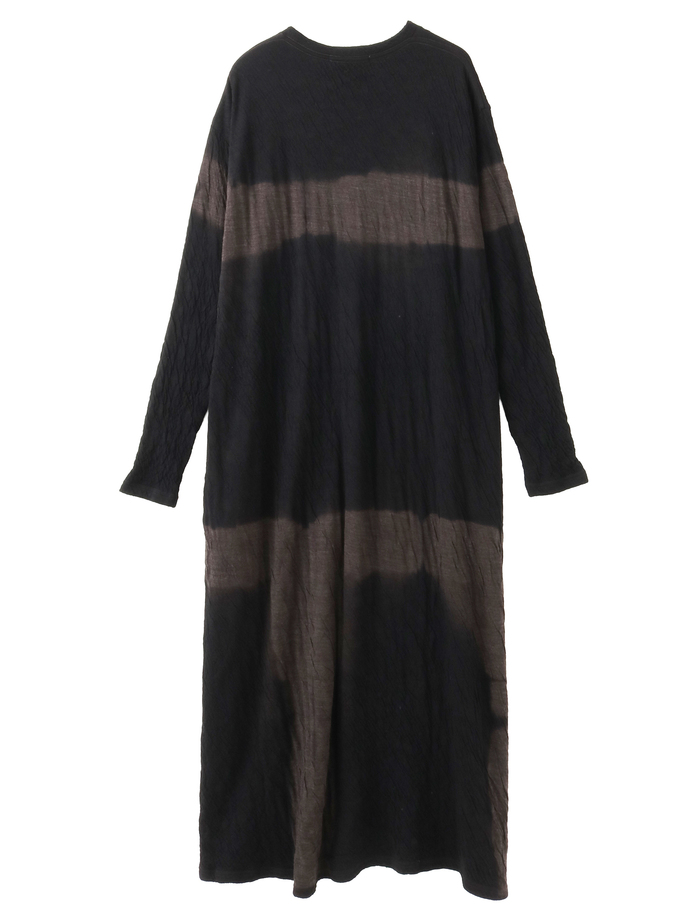 【SUZUSAN/スズサン】ワンピース/Itajime Shibori Jersey Dress 詳細画像 ブラック 2