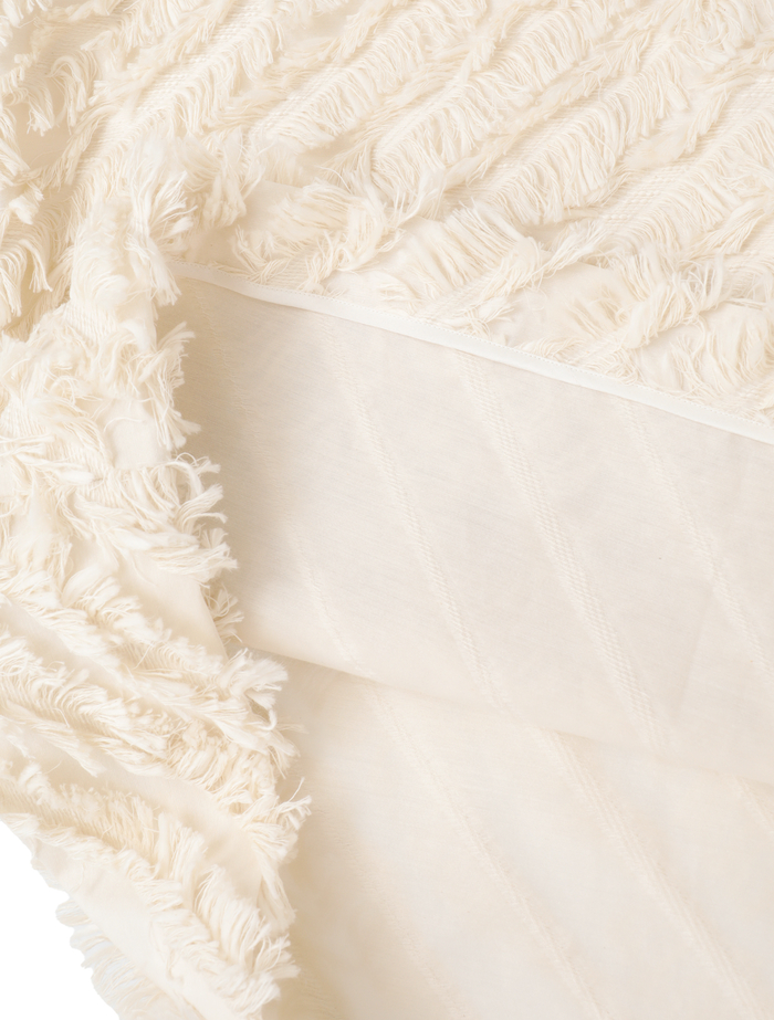 フリンジカットJQスタンドカラーブラウス 詳細画像 アイボリー 10